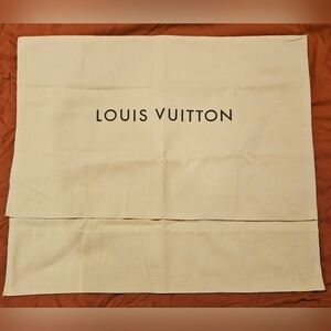 XL LOUIS VUITTON Fold Over Dust Bag Handbag Protector Tote Storage Luggage Cover
